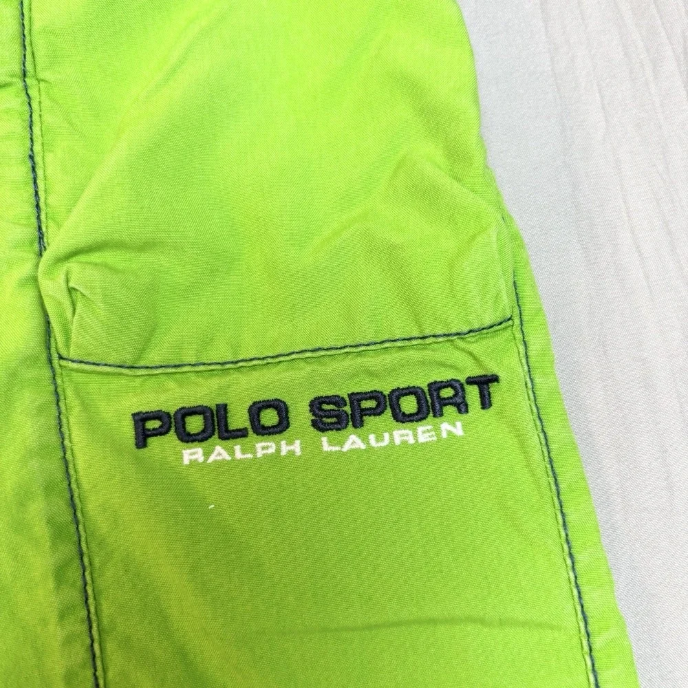 Vintage 90s Ralph Lauren Polo Sport Shorts Men's Large Green
